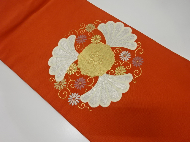 花唐草模様織り出し 名古屋帯 | 宗 sou::お茶道具・着物のお店